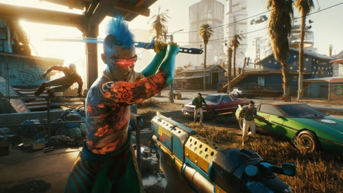 Игра Cyberpunk 2077 для PS4