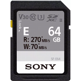 Карта памяти Sony SF-E64/T1 SDXC 64 GB